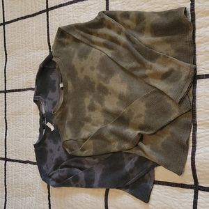 NWOT RDI camo inspired long sleeve thermal tops (bundle) - Size Med